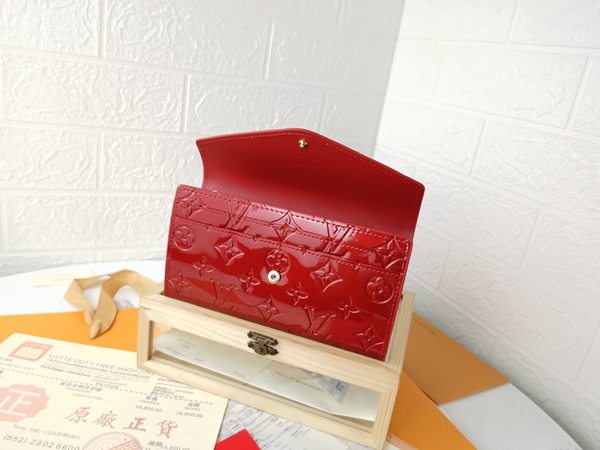 LVコピーウォレット素材ディテール